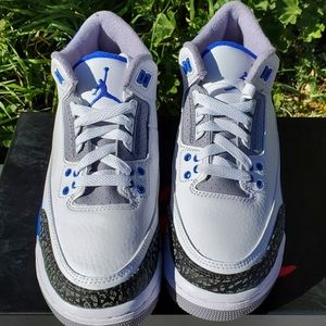 Nike Air Jordan 3 "Racer Blue" SIZE: 5Y (6.5 WMNS)